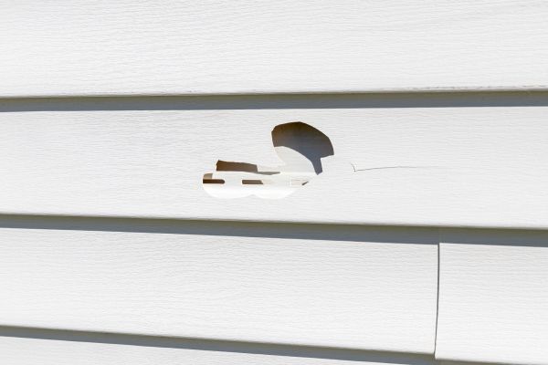 Cost of White Vinyl Siding Repair in Fallbrook